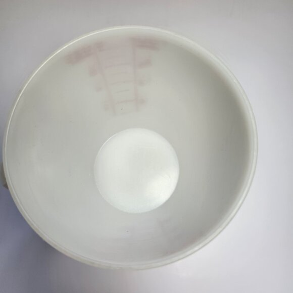 Tupperware Wet/Dry Hourglass Double Measuring Cup 8 oz. 2-Sided Plastic Vintage - Picture 6 of 6